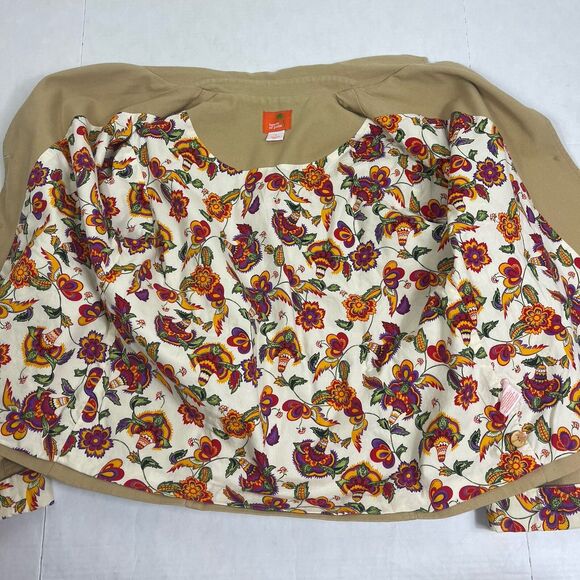 Hearts of Palm Women’s Jacket Blazer 14 Embroidered Cottagecore Novelty Artsy - Picture 11 of 15